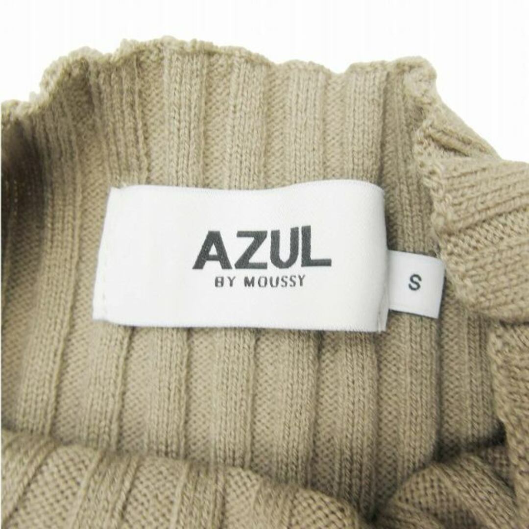 AZUL by moussy(アズールバイマウジー)の美品 22AW アズールバイマウジー アンサンブル レイヤード ワンピース S レディースのワンピース(ひざ丈ワンピース)の商品写真