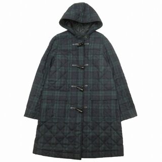 マッキントッシュフィロソフィー(MACKINTOSH PHILOSOPHY)の美品 マッキントッシュフィロソフィー チェック柄 キルティング ダッフル コート(ダッフルコート)