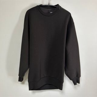 ユニクロ(UNIQLO)のドライスウェットクルーシャツ（長袖）セットアップ可能(トレーナー/スウェット)