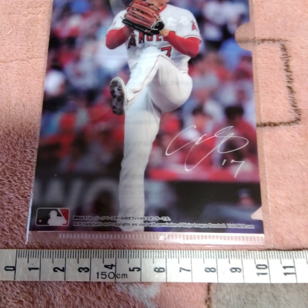 MLB(メジャーリーグベースボール)のバンテリン景品クリアファイル エンタメ/ホビーのタレントグッズ(スポーツ選手)の商品写真