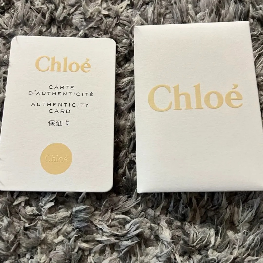 Chloe(クロエ)のChloe WOODY ミディアムトートバッグ White Brown クロエ レディースのバッグ(トートバッグ)の商品写真