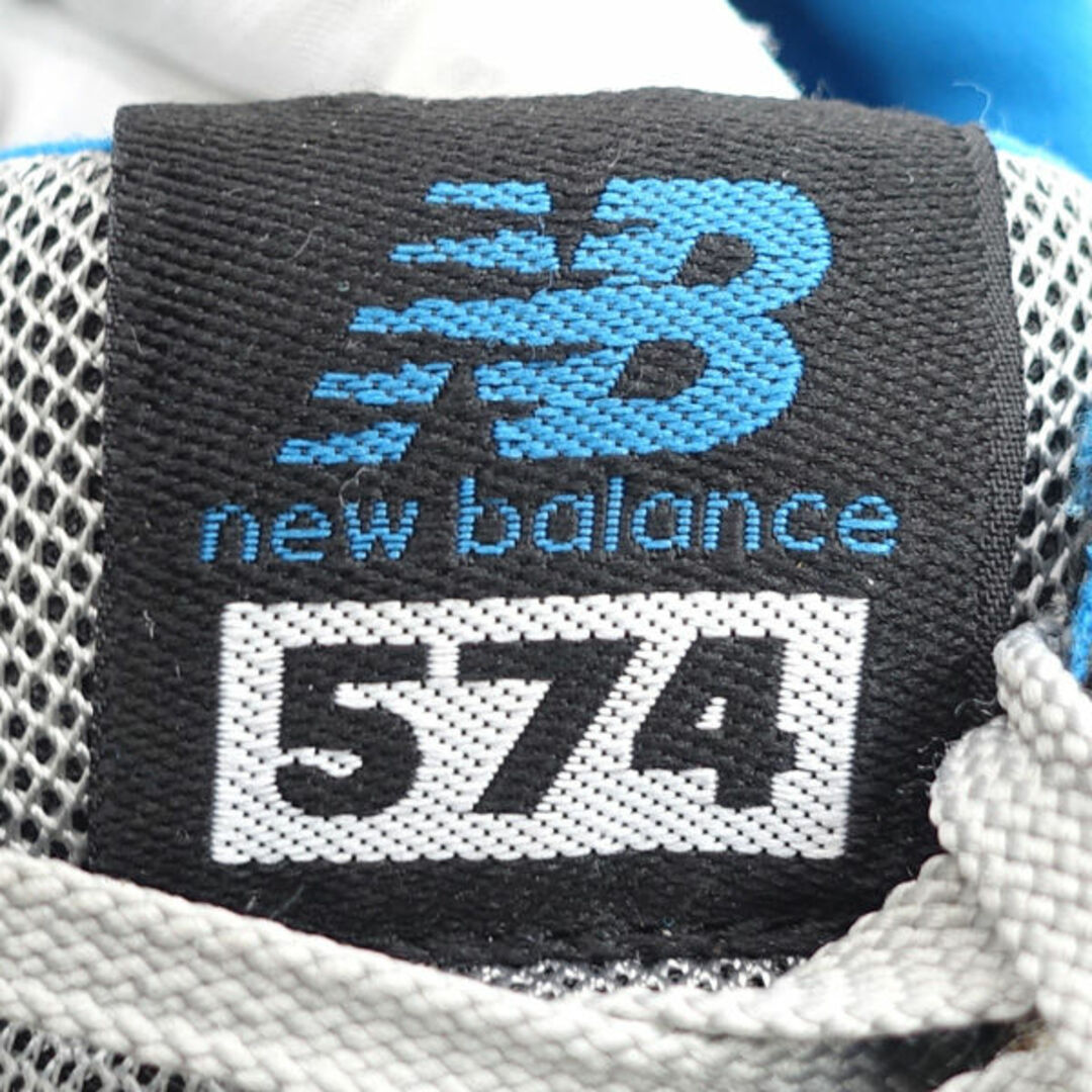 New Balance(ニューバランス)のnew balance / ニューバランス ◆スニーカー/ローカット/575/グレー×ブルー/28cm ML574CPH 【メンズ/MEN/男性/ボーイズ/紳士】【靴/クツ/シューズ/SHOES】 メンズファッション【中古】 [0220485921] メンズの靴/シューズ(スニーカー)の商品写真