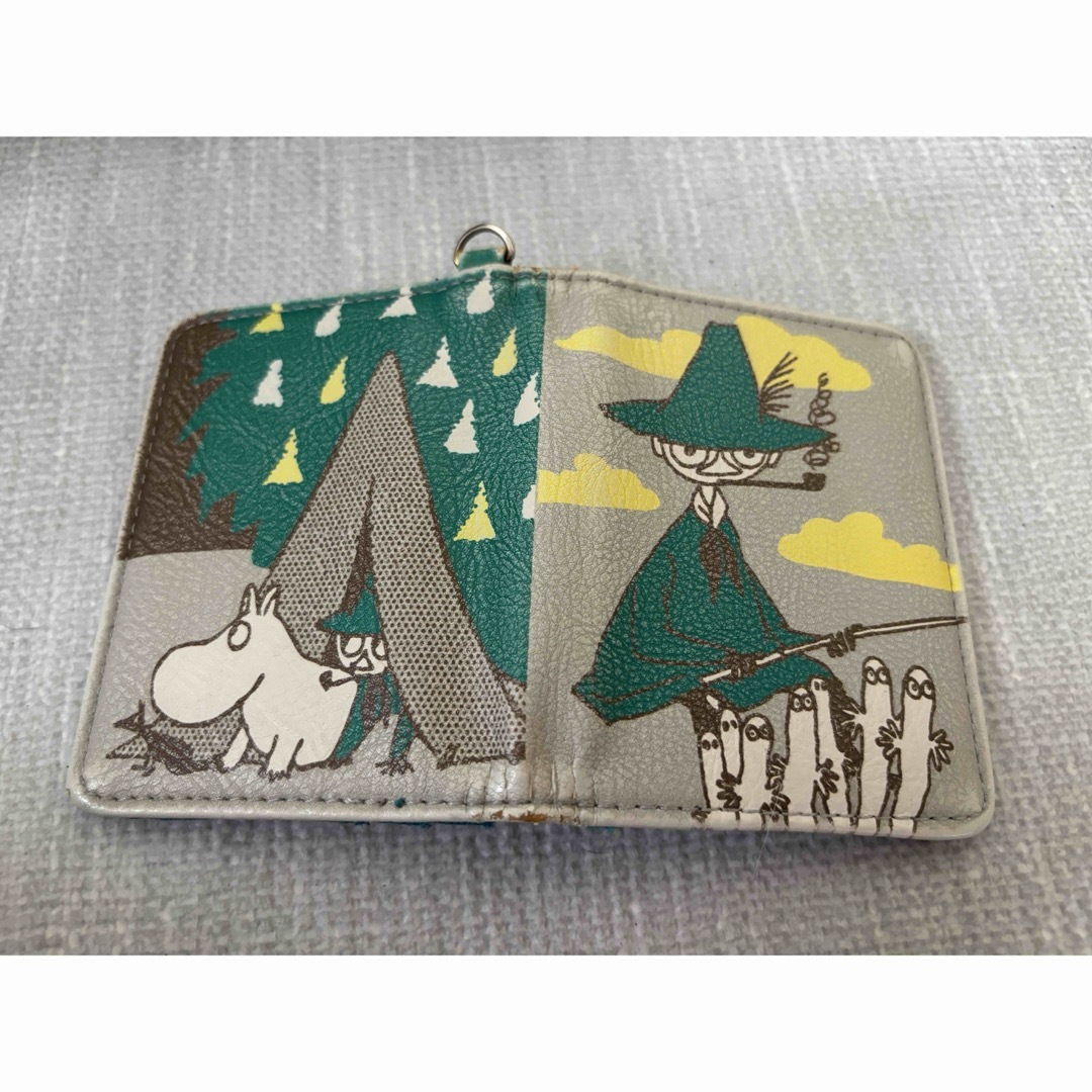 MOOMIN(ムーミン)の【美品】ムーミン　スナフキン　カードケース　定期入れ　カード入れ レディースのファッション小物(名刺入れ/定期入れ)の商品写真