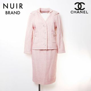 シャネル(CHANEL)のシャネル CHANEL 2009 ココマーク カメリア ボタン セットアップ(セット/コーデ)