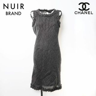 シャネル(CHANEL)のシャネル CHANEL ココマーク ボタン ノースリーブ ワンピース(その他)