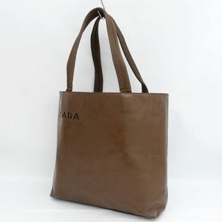 プラダ(PRADA)のPRADA / プラダ ■トートバッグ レザー カーフ ブラウン 【バッグ/バック/BAG/鞄/カバン】 ブランド【中古】 [0990013018](トートバッグ)