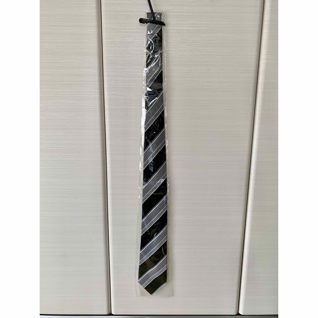 ネクタイ　モーニング用　黒 メンズのファッション小物(ネクタイ)の商品写真
