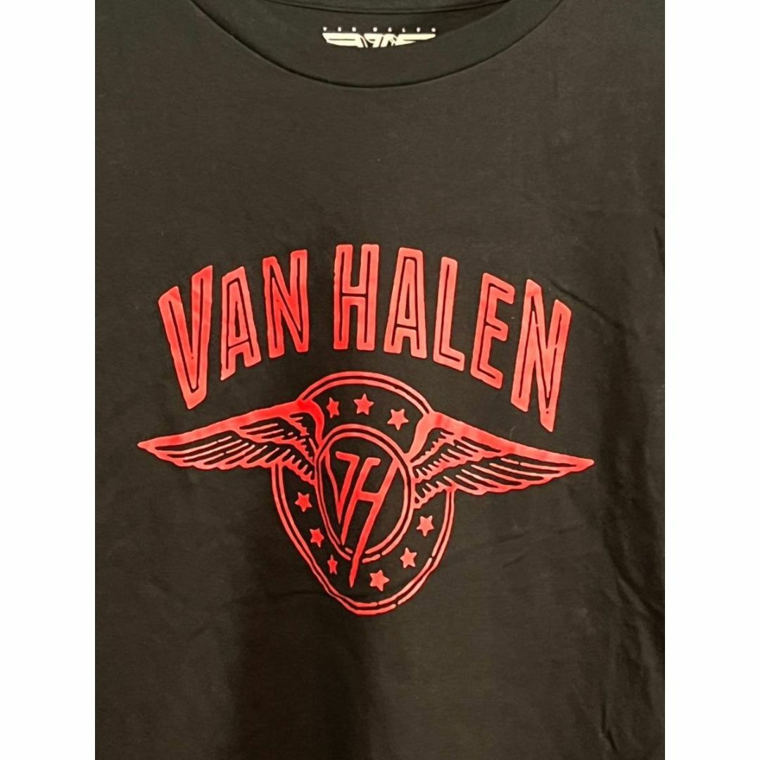GU(ジーユー)のVAN HALEN / ヴァン・ヘイレン　半袖　Tシャツ レディースのトップス(Tシャツ(半袖/袖なし))の商品写真