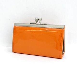 Paul Smith / ポールスミス ■小物入れ ポーチ がま口 コインケース パテントレザー オレンジ 【財布/サイフ/ウォレット/wallet/コイン】 ブランド【未使用】 [0990013310](コインケース)