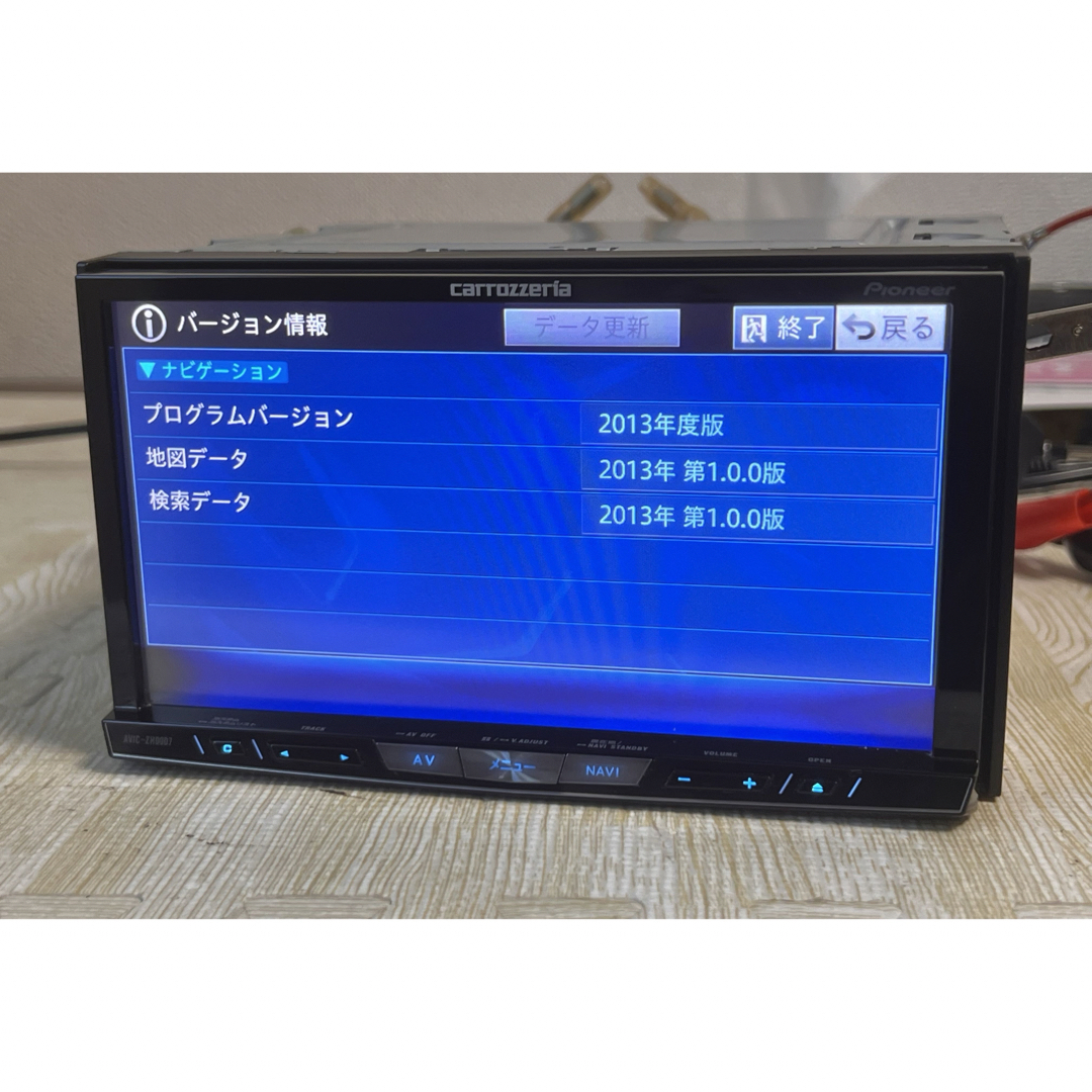 カロッツェリア(カロッツェリア)のCARROZZERIA AVIC-ZH0007 Bluetooth SD 自動車/バイクの自動車(カーナビ/カーテレビ)の商品写真