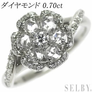 Pt900 ダイヤモンド リング 0.70ct(リング(指輪))