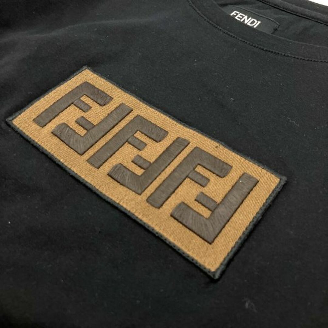 FENDI - フェンディ FENDI ボックスロゴ ズッカ柄 半袖Tシャツ FENDI - フェンディ FENDI ボックスロゴ ズッカ柄 半袖Tシャツ