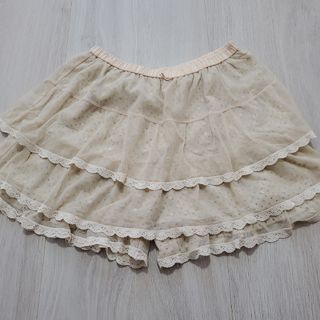 フランシュリッペ(franche lippee)のフランシュリッペ♡ チュールフリルショートパンツ♡ Мサイズ(ショートパンツ)