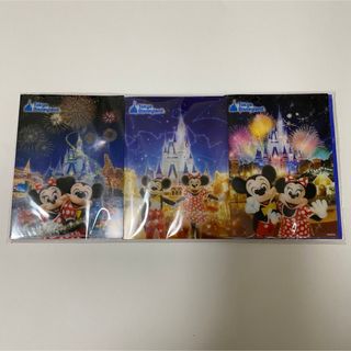 ディズニー(Disney)の東京ディズニーリゾート メモ帳3点セット(ノート/メモ帳/ふせん)