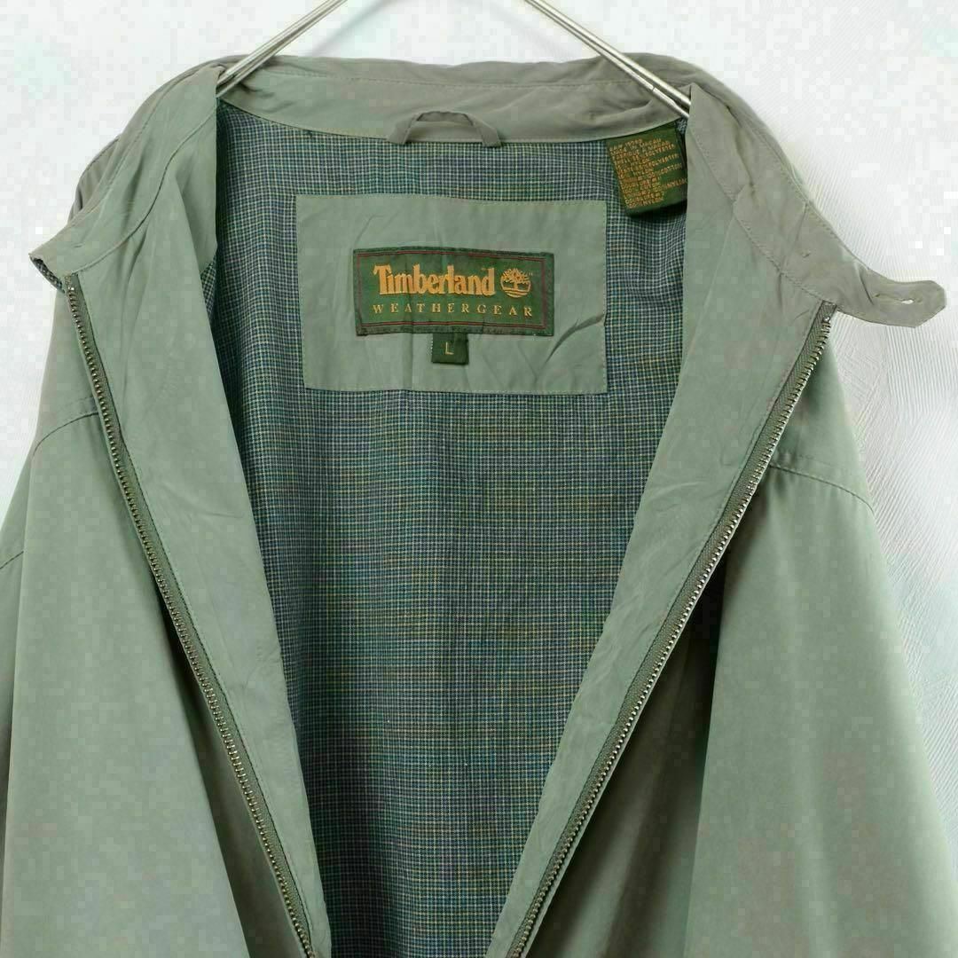 Timberland(ティンバーランド)の【希少】ティンバーランド スイングトップ ブルゾン 古着 90s 刺繍 入手困難 メンズのジャケット/アウター(ブルゾン)の商品写真