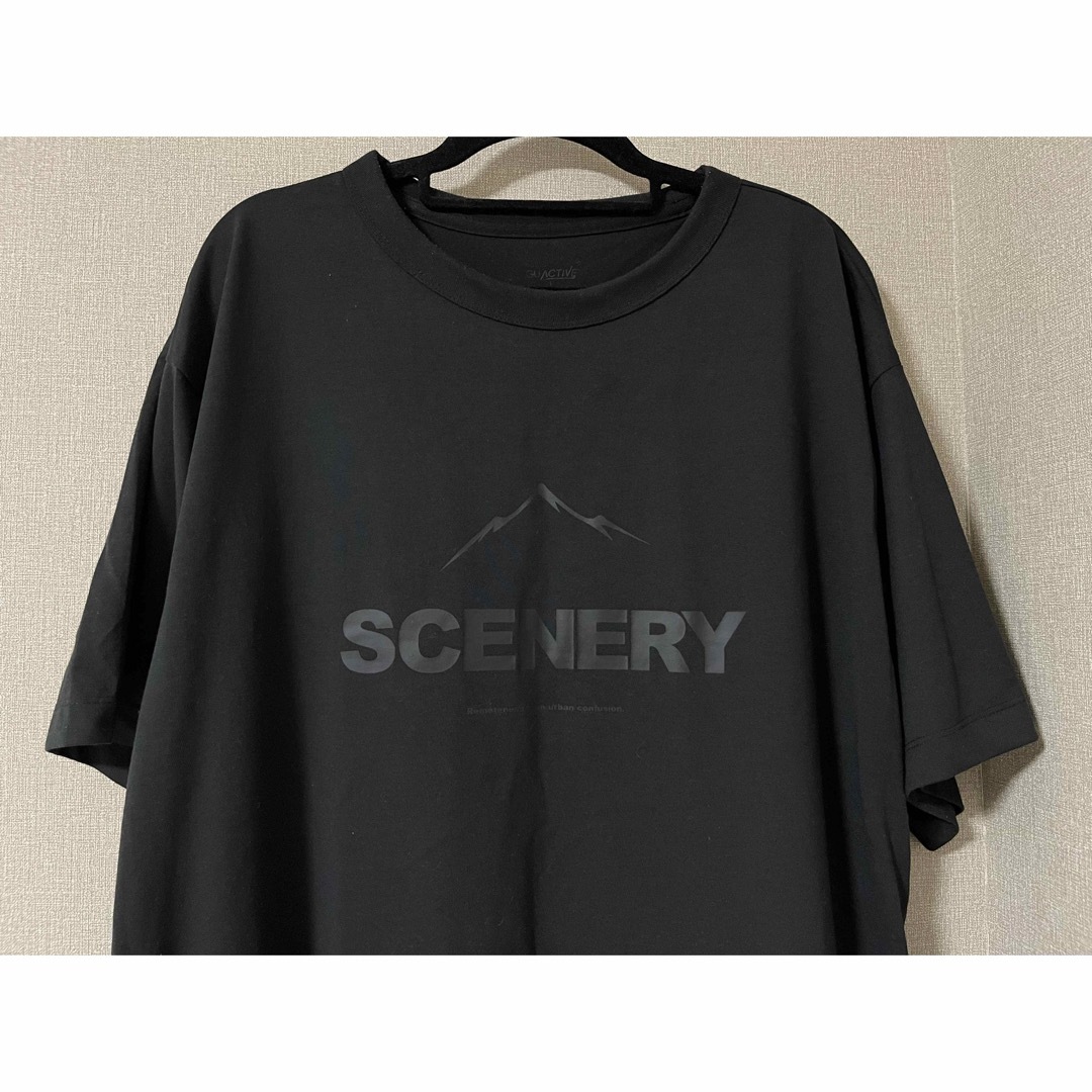 GU(ジーユー)の【GU】クイックドライビッグT 半袖 グラフィック L メンズのトップス(Tシャツ/カットソー(半袖/袖なし))の商品写真