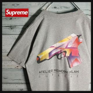 シュプリーム(Supreme)の【希少デザイン】シュプリーム☆バックMendini Gun Tee Tシャツ(Tシャツ/カットソー(半袖/袖なし))