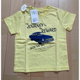 ☆新品未使用 グリーンレーベル キッズ カープリント 半袖Tシャツ 105cm☆