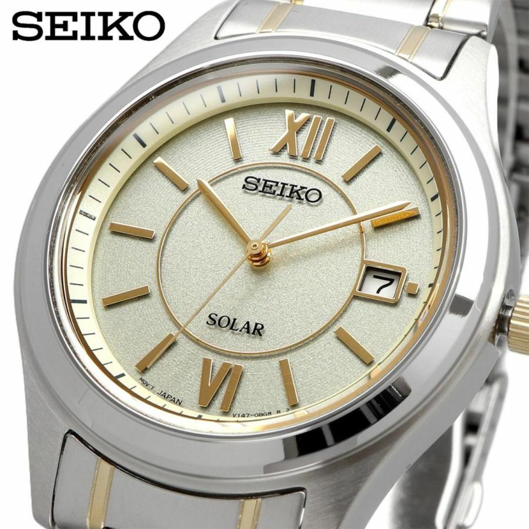 SEIKO(セイコー)の【新品】 SEIKO セイコー メンズ ソーラー ウォッチ 時計 SBPN065 メンズの時計(腕時計(アナログ))の商品写真