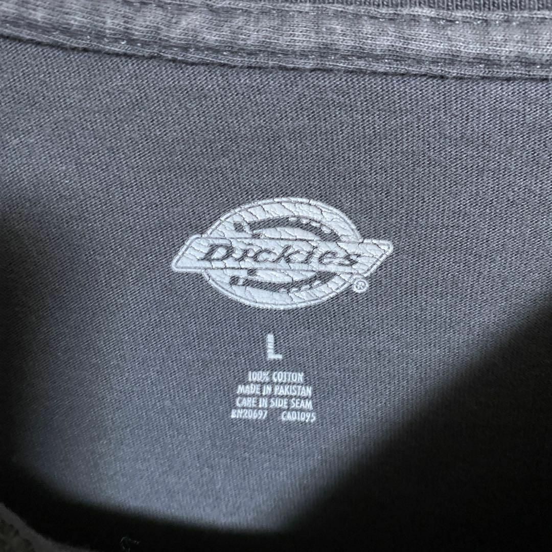 Dickies(ディッキーズ)のディッキーズ メンズ 半袖 Tシャツ ロゴ グレー L USA古着 90s メンズのトップス(Tシャツ/カットソー(半袖/袖なし))の商品写真