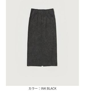 オーラリー(AURALEE)のAURALEE オーラリー CANVAS SKIRT サイズ1(ロングスカート)