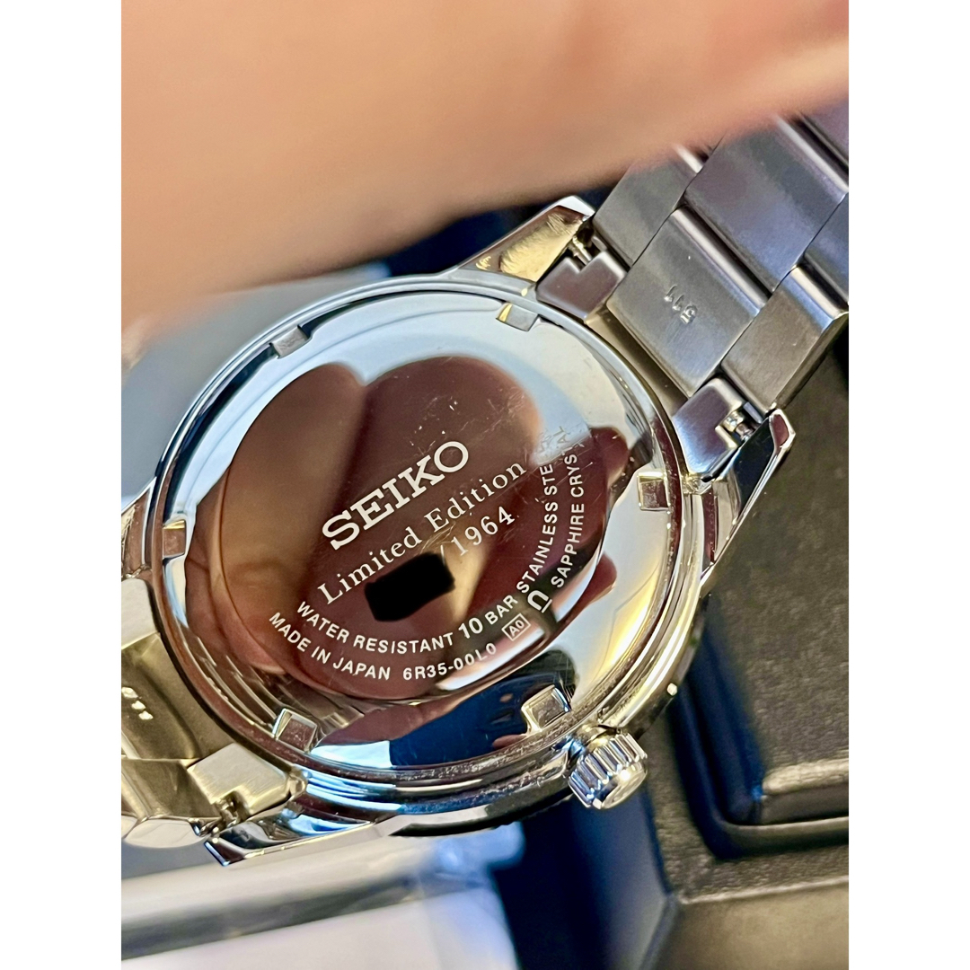 SEIKO(セイコー)のSEIKO プレザージュ ワンプッシュクロノ型 SARX073 美品 メンズの時計(腕時計(アナログ))の商品写真