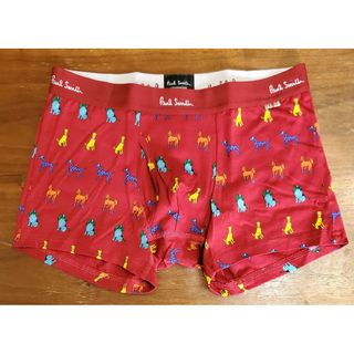 Paul Smith - ポールスミス　新品　メンズ　ボクサーパンツ(ドッグ/レッドM)