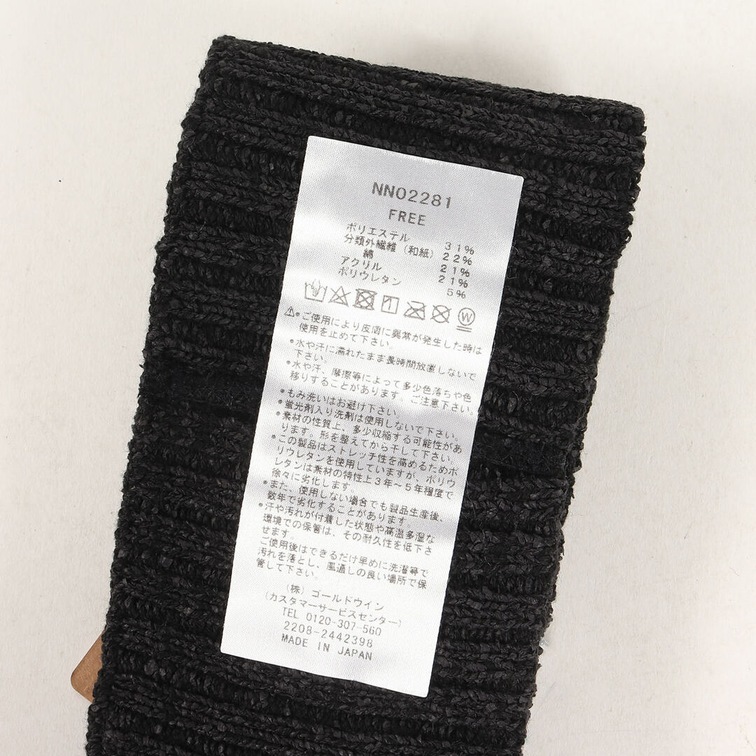 THE NORTH FACE(ザノースフェイス)の新品 THE NORTH FACE ノースフェイス サイズ:FREE 22AW コンフォーティブ ヘッドバンド Comfortive Headband NN02281 ブラック(K) 黒 アウトドア カジュアル アイテム【メンズ】 メンズの帽子(ニット帽/ビーニー)の商品写真