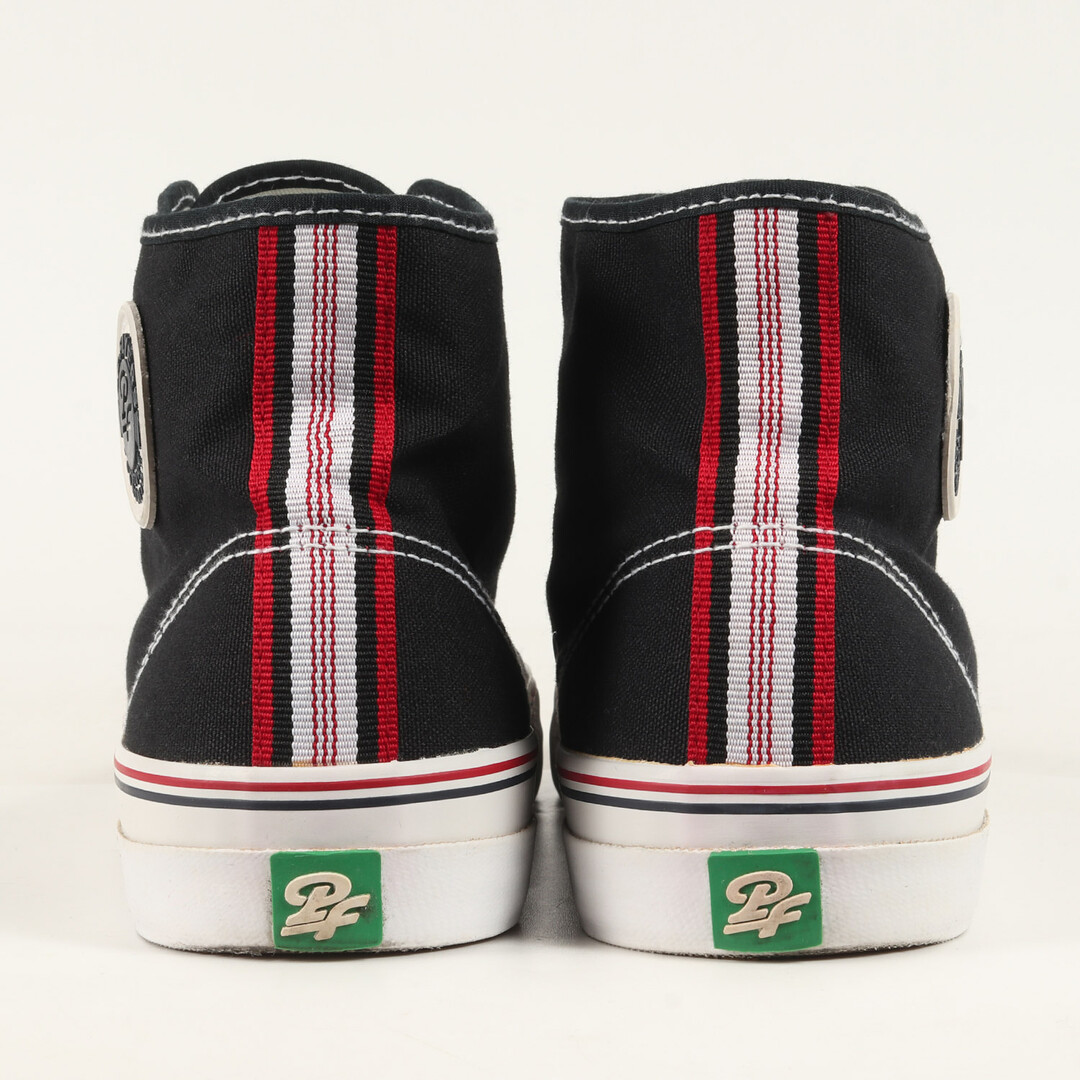 PF-FLYERS(ピーエフフライヤーズ)の美品 PF-FLYERS ピーエフ フライヤー サイズ:28.0cm MC1001 BK CENTER HI / キャンバス ハイカット スニーカー ブラック 黒 US10 D シューズ 靴【メンズ】【中古】 メンズの靴/シューズ(スニーカー)の商品写真