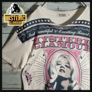 ヒステリックグラマー(HYSTERIC GLAMOUR)の【最高デザイン】ヒステリックグラマー☆ヒスガールロゴ入りTシャツ 即完売 人気(Tシャツ/カットソー(半袖/袖なし))