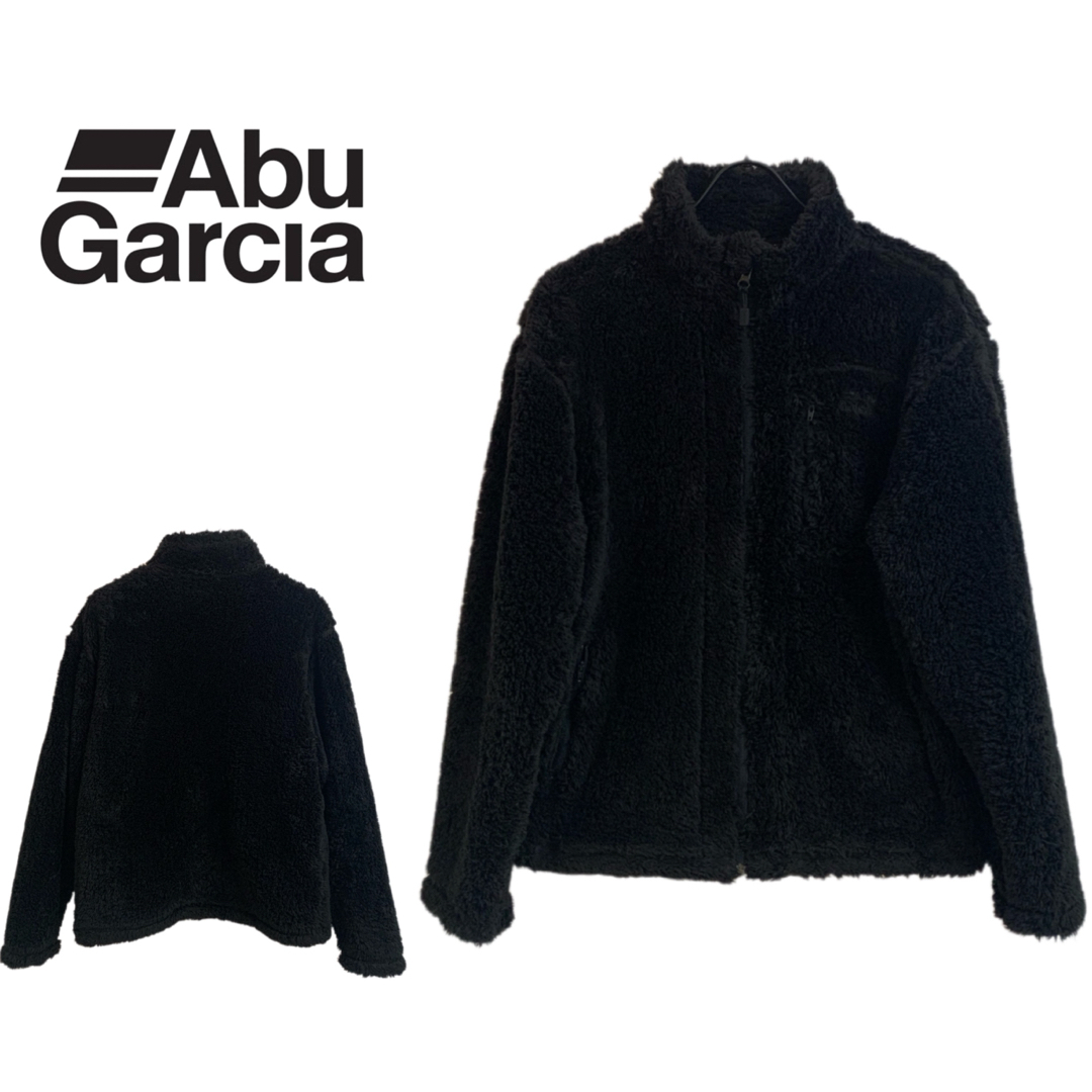 AbuGarcia(アブガルシア)のAbu Garcia アブガルシア フリース フリースジップジャケット ブラック メンズのジャケット/アウター(ブルゾン)の商品写真