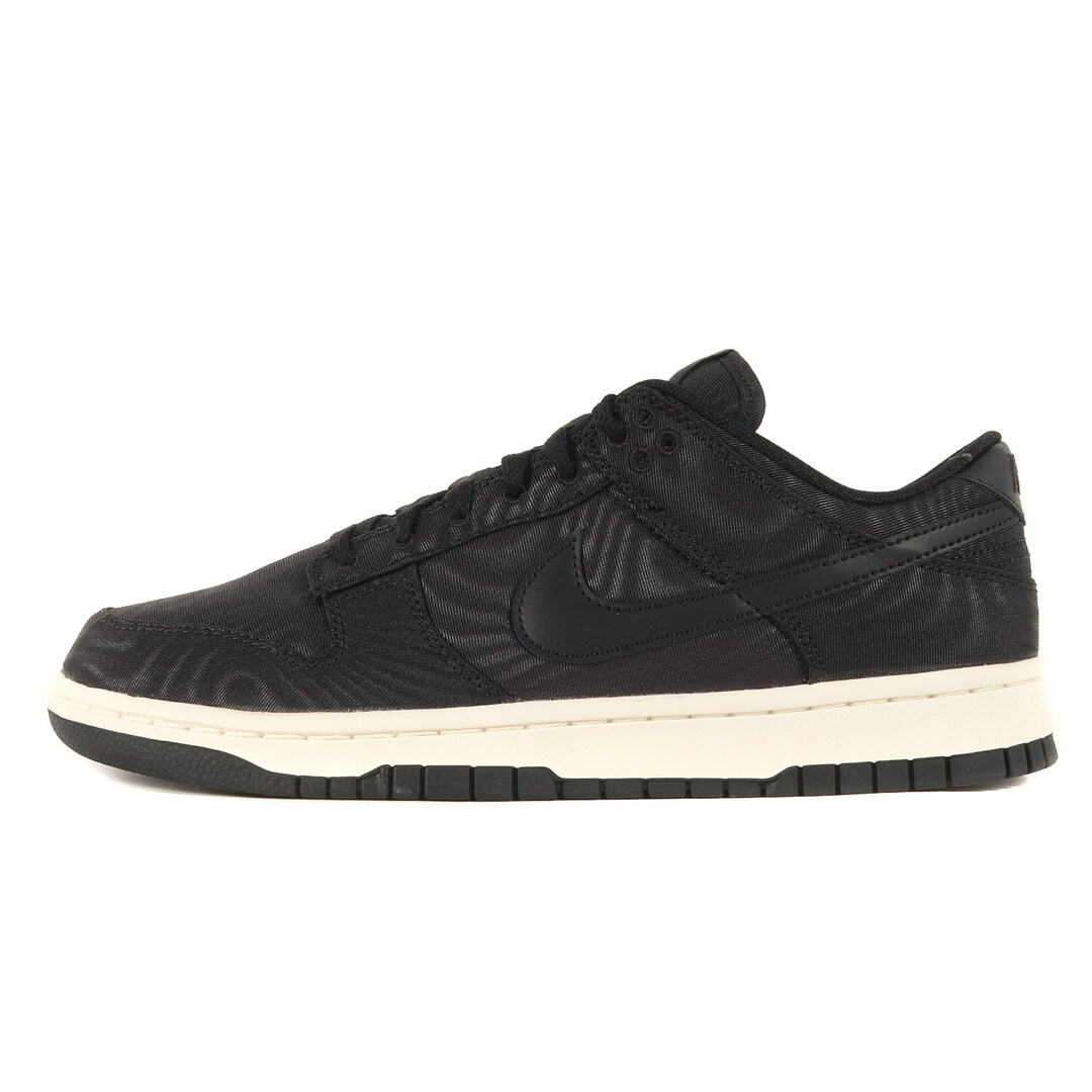 NIKE(ナイキ)の新品 NIKE ナイキ サイズ:27.0cm DUNK LOW RETRO PREMIUM BLACK CANVAS (DV7211-001) ダンク ロー レトロ ブラック キャンバス セイル US9 ローカット スニーカー シューズ 靴【メンズ】 メンズの靴/シューズ(スニーカー)の商品写真