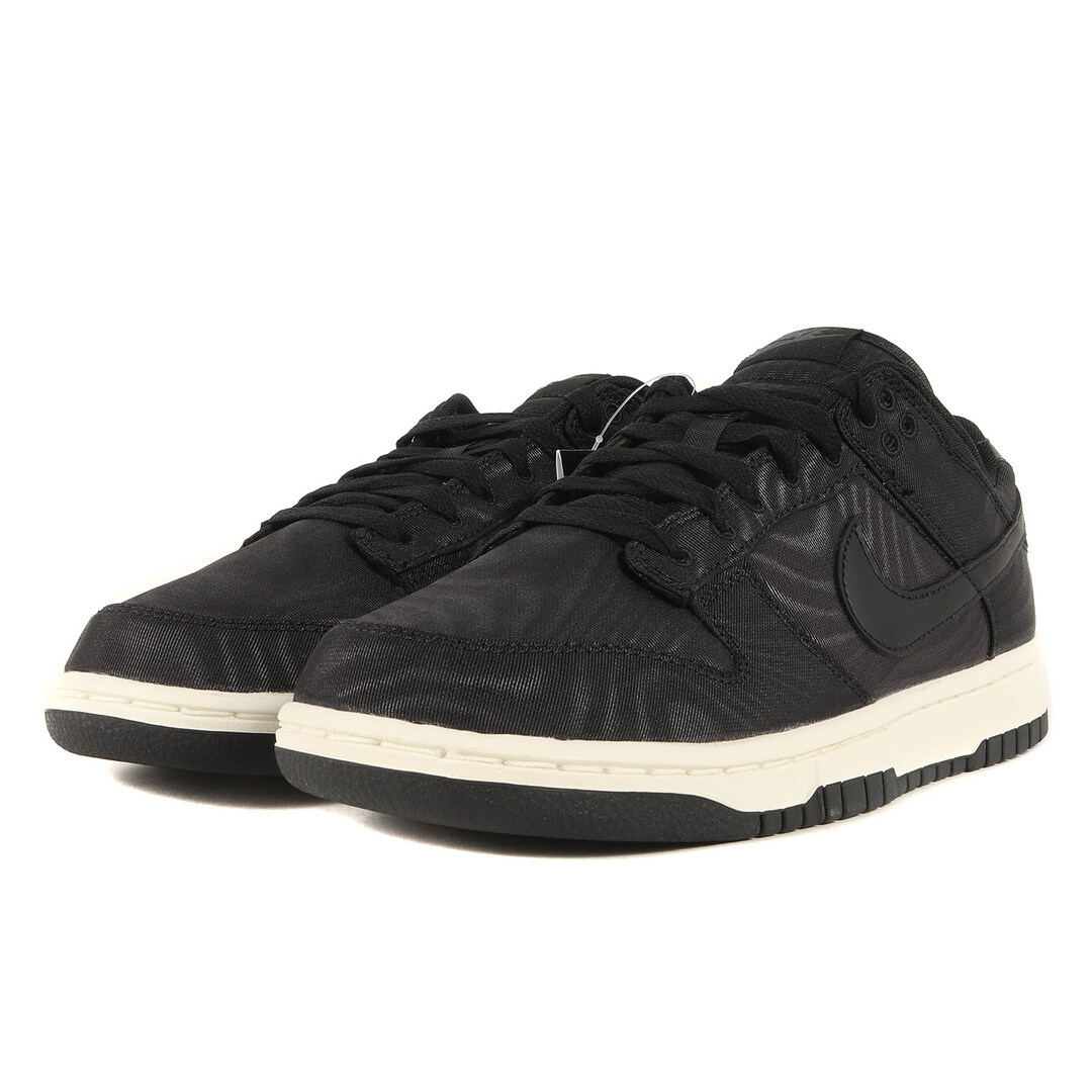 NIKE(ナイキ)の新品 NIKE ナイキ サイズ:27.0cm DUNK LOW RETRO PREMIUM BLACK CANVAS (DV7211-001) ダンク ロー レトロ ブラック キャンバス セイル US9 ローカット スニーカー シューズ 靴【メンズ】 メンズの靴/シューズ(スニーカー)の商品写真