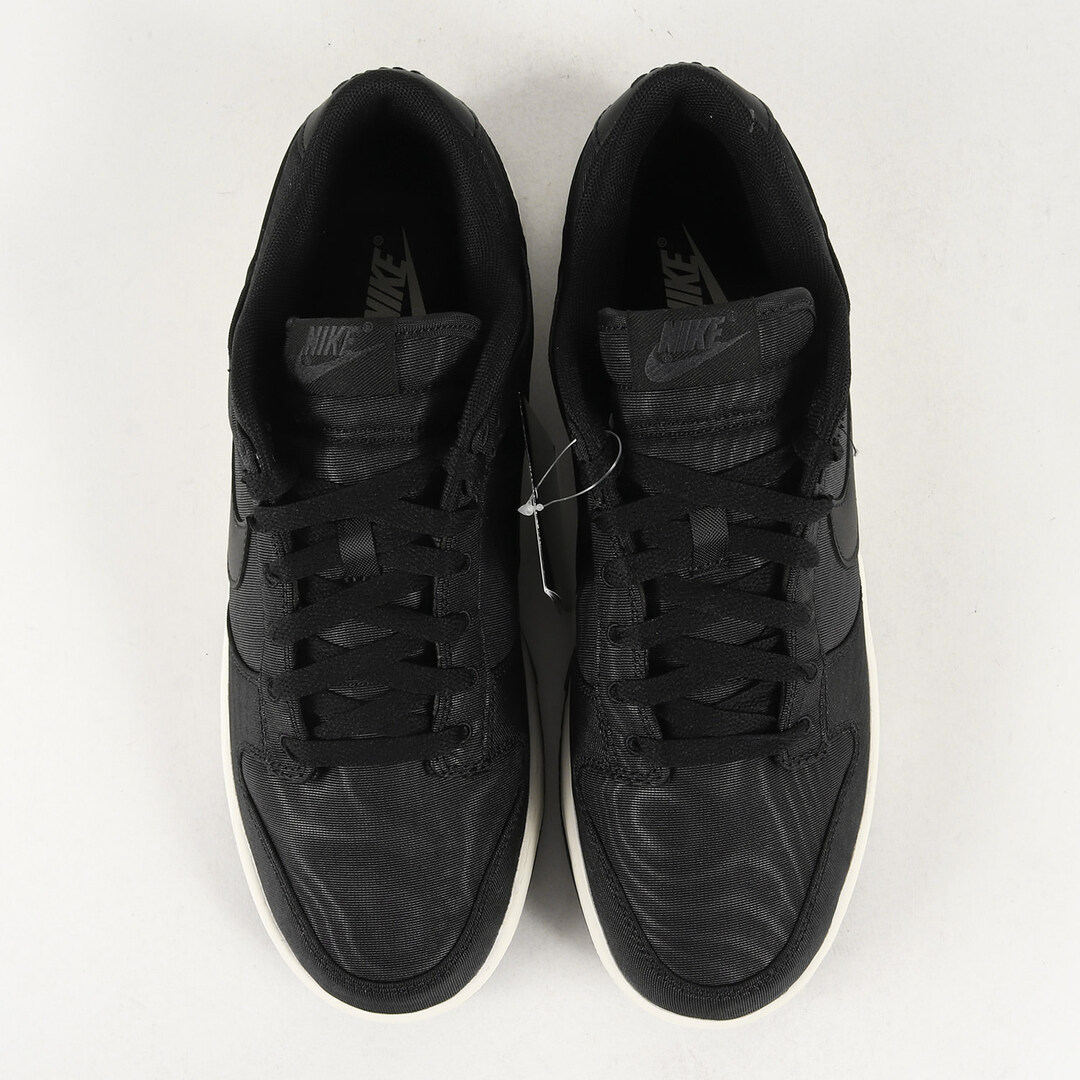 NIKE(ナイキ)の新品 NIKE ナイキ サイズ:27.0cm DUNK LOW RETRO PREMIUM BLACK CANVAS (DV7211-001) ダンク ロー レトロ ブラック キャンバス セイル US9 ローカット スニーカー シューズ 靴【メンズ】 メンズの靴/シューズ(スニーカー)の商品写真