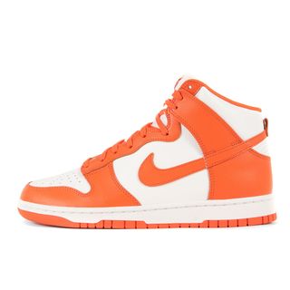 ナイキ(NIKE)の新品 NIKE ナイキ サイズ:27.5cm DUNK HI RETRO シラキュース大学カラー (DD1399-101) ダンク ハイ レトロ ホワイト オレンジブレイズ US9.5 ハイカット スニーカー バッシュ シューズ 靴【メンズ】(スニーカー)