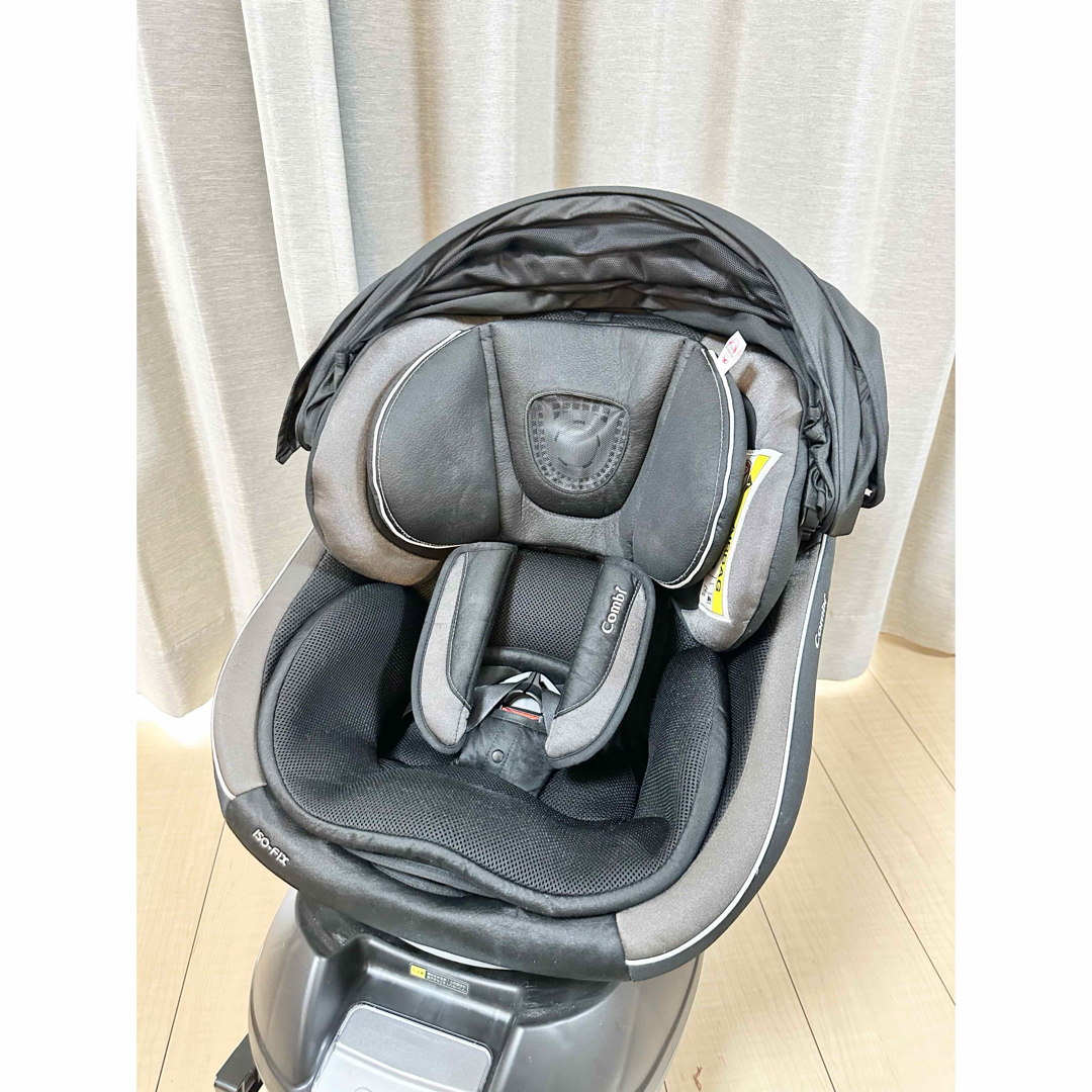 combi(コンビ)のCombi ネルーム ISOFIX NF-700 スパークリングブラック キッズ/ベビー/マタニティの外出/移動用品(自動車用チャイルドシート本体)の商品写真