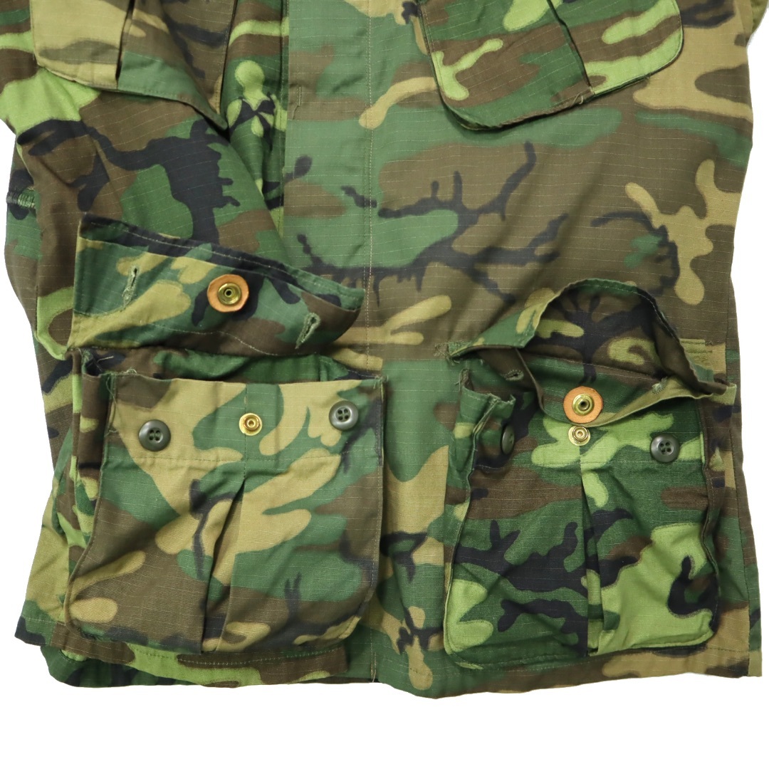70s US ARMY ミックスリーフ ジャングル ファティーグ ジャケット 70s US ARMY ミックスリーフ ジャングル ファティーグ ジャケット