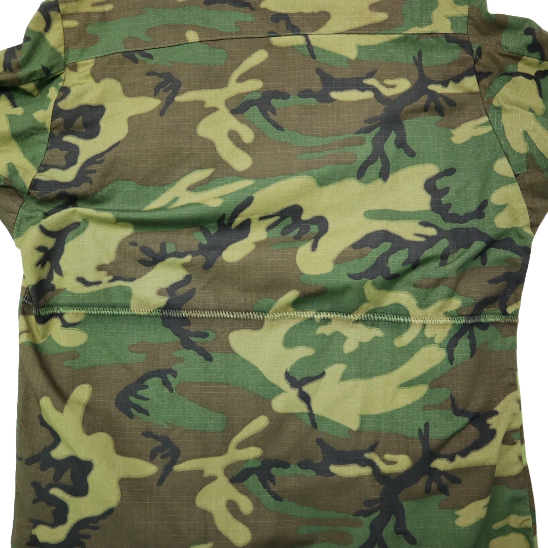 70s US ARMY ミックスリーフ ジャングル ファティーグ ジャケット 70s US ARMY ミックスリーフ ジャングル ファティーグ ジャケット