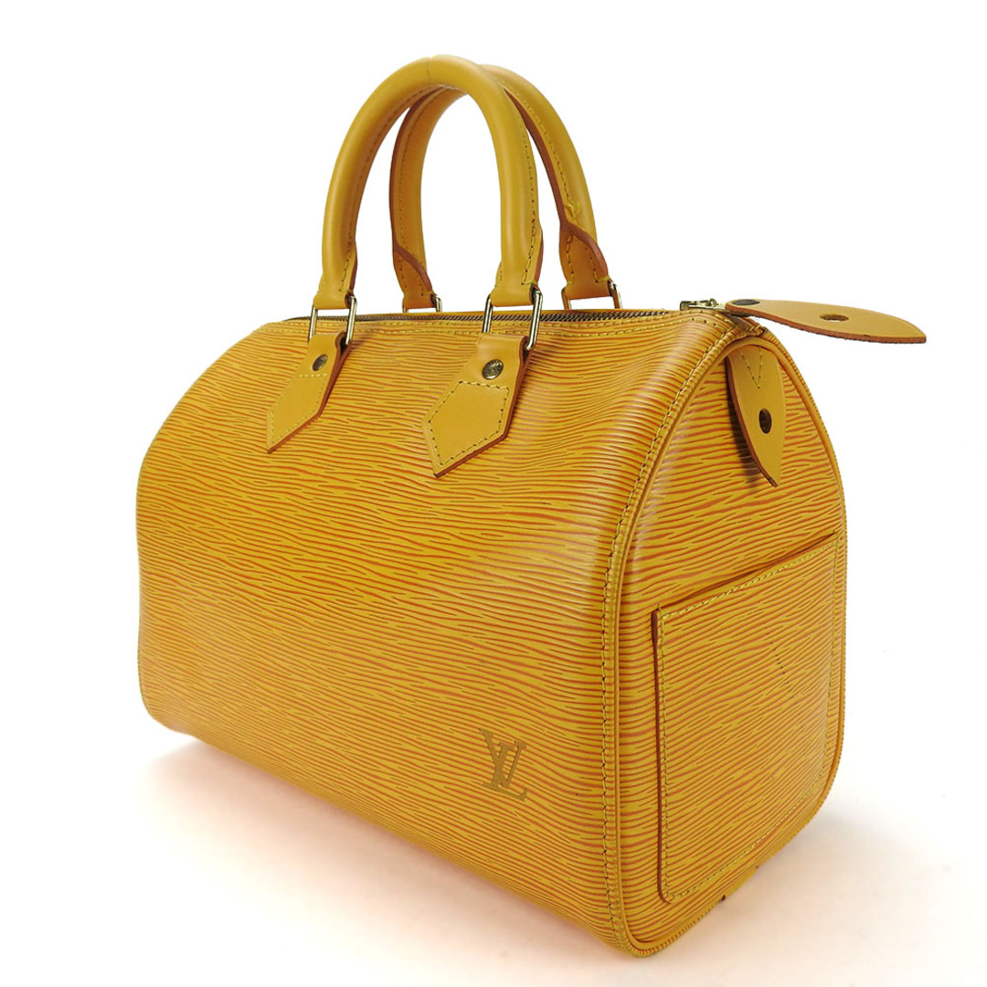 LOUIS VUITTON(ルイヴィトン)の【中古】 ルイ・ヴィトン ハンドバッグ スピーディ25 M43019 エピレザー タッシリイエロー イエロー ゴールド金具 カジュアル 普段使い レディース 女性 LOUIS VUITTON レディースのバッグ(ショルダーバッグ)の商品写真