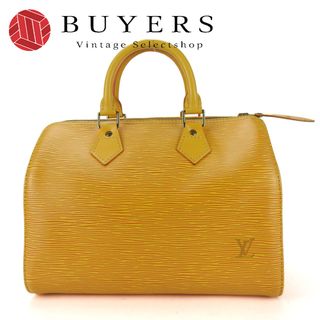 ルイヴィトン(LOUIS VUITTON)の【中古】 ルイ・ヴィトン ハンドバッグ スピーディ25 M43019 エピレザー タッシリイエロー イエロー ゴールド金具 カジュアル 普段使い レディース 女性 LOUIS VUITTON(ショルダーバッグ)