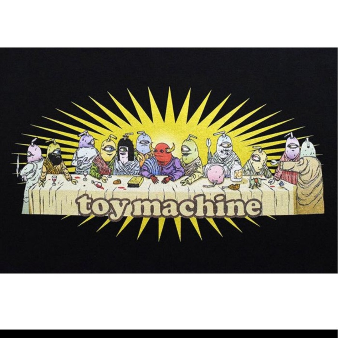 Toy Machine(トイマシーン)のTOY MACHINE  Last Supper S/S Tee White メンズのトップス(Tシャツ/カットソー(半袖/袖なし))の商品写真