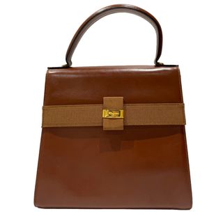 Salvatore Ferragamo - Salvatore Ferragamo ハンドバッグ ヴァラ リボン トップハンドル 2WAY L21 5301 レザー