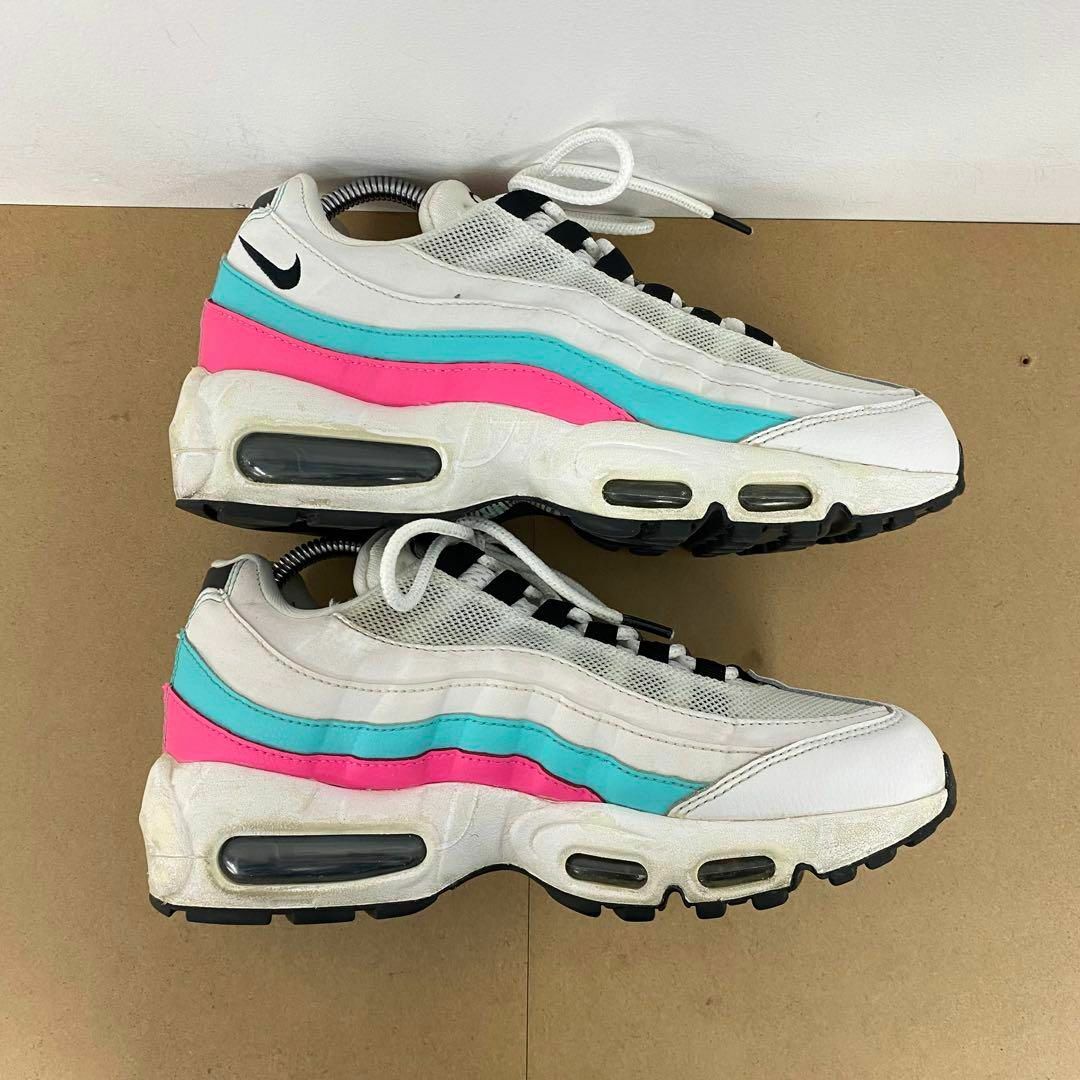 NIKE(ナイキ)の■ NIKE WMNS AIR MAX 95 WHITE GREEN PNK レディースの靴/シューズ(スニーカー)の商品写真