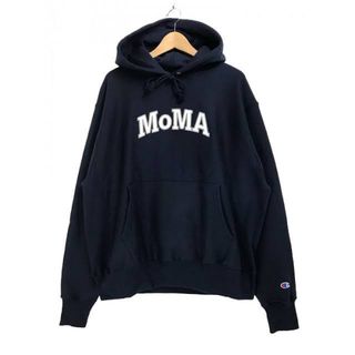 モマ(MOMA)のチャンピオン × MOMA パーカー　リバースウィーブ(スウェット)