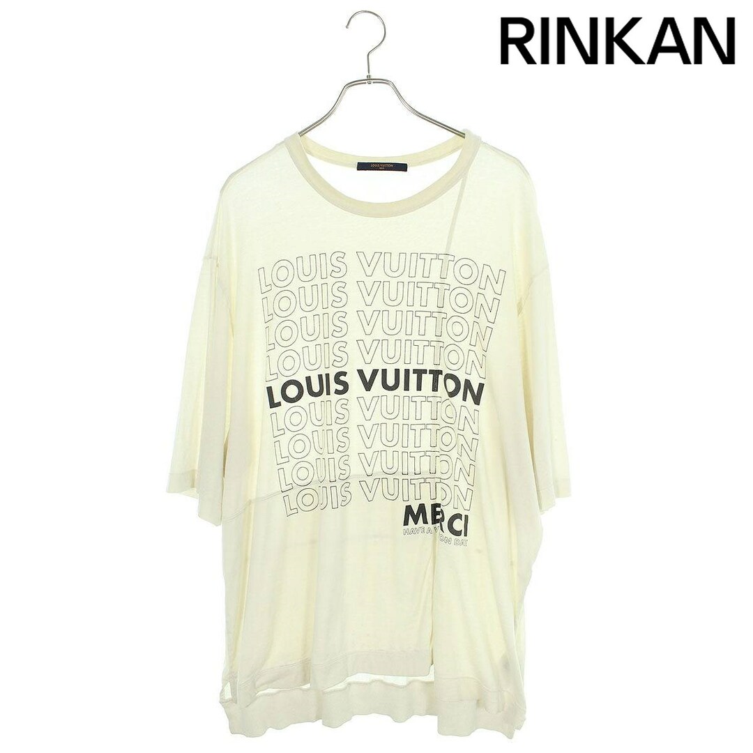 LOUIS VUITTON(ルイヴィトン)のルイヴィトン  RM182M FMB HFY06W パッチワークロゴプリントTシャツ メンズ XXL メンズのトップス(Tシャツ/カットソー(半袖/袖なし))の商品写真