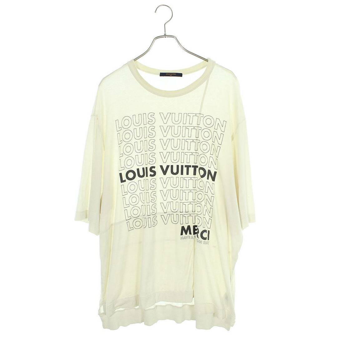 LOUIS VUITTON(ルイヴィトン)のルイヴィトン  RM182M FMB HFY06W パッチワークロゴプリントTシャツ メンズ XXL メンズのトップス(Tシャツ/カットソー(半袖/袖なし))の商品写真