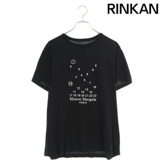 マルタンマルジェラ(Maison Martin Margiela)のマルタンマルジェラ1  S50GC0684 カレンダー刺繍Tシャツ メンズ M(Tシャツ/カットソー(半袖/袖なし))