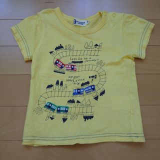 KP BOY - KP BOY Tシャツ 80 半袖 電車 ケーピーボーイ