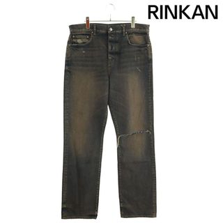 AMIRI - アミリ  MA BAR STRAIGHTJEAN ユーズド加工デニムパンツ メンズ 34