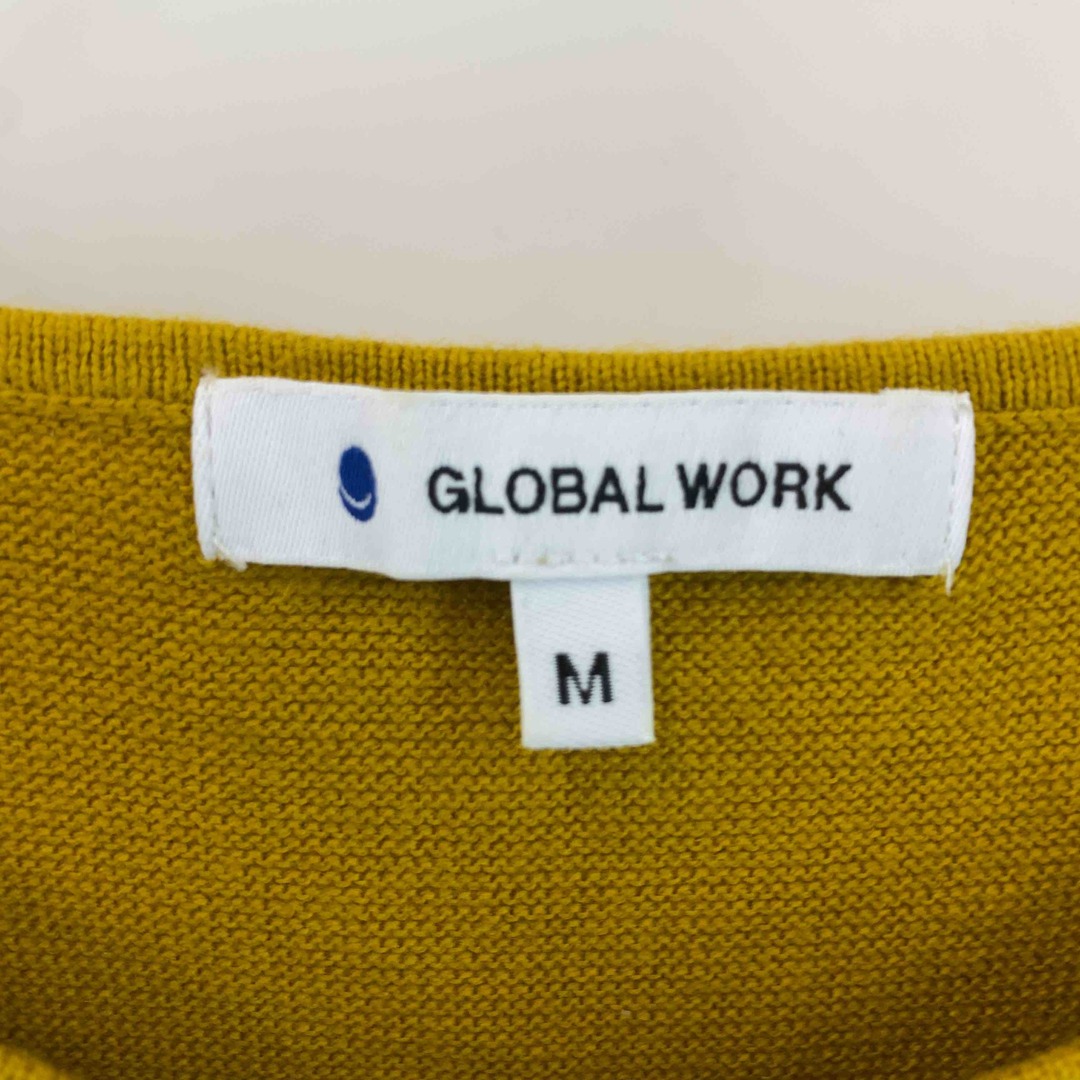 GLOBAL WORK(グローバルワーク)のGLOBAL WORK グローバルワーク レディース ニット/セーター　黄土色 レディースのトップス(ニット/セーター)の商品写真